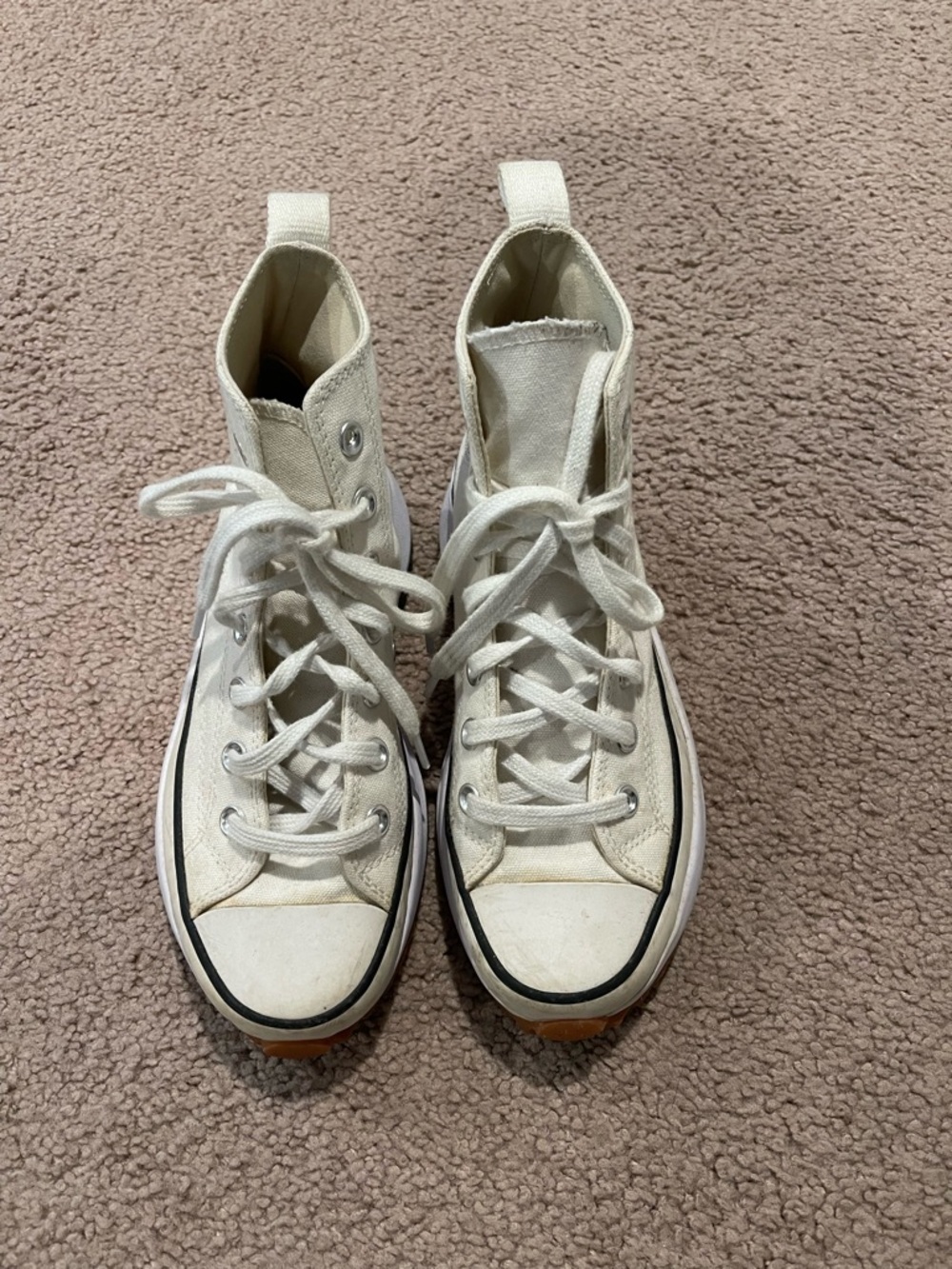 CONVERSE Run Star Hike Platform Hi-Top Canvas Shoes - Picture 3 of 9